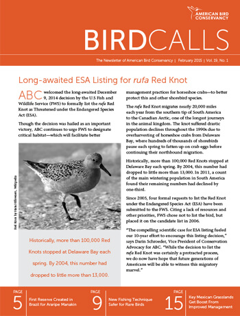 Bird Calls Archive - American Bird Conservancy