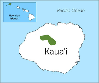 Puaiohi map, NatureServe