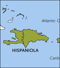 Antillean Mango map, NatureServe