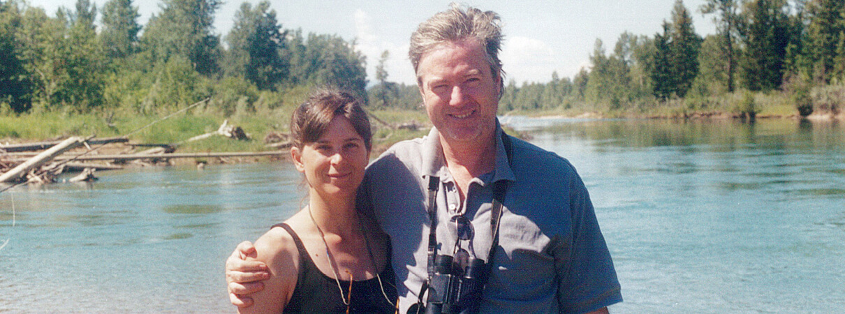 George and Rita Fenwick in Flat River, MT, in 2000. Photo by Dan Casey
