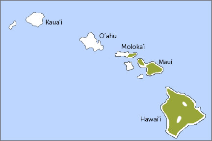Hawai‘i ‘Amakihi map, ABC