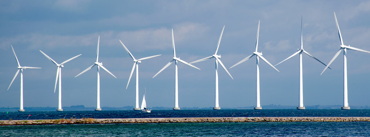 Offshore wind facility. Photo by anderm/Shutterstock