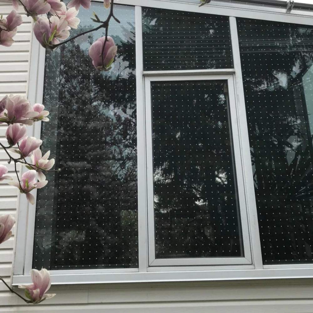 Window Bird Alert Avoid Striking Glass Metallic Ribbon Deter Birds Suction Cup 