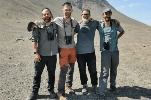 ROC team: Felipe de Groote, Fabrice Schmitt, Rodrigo Barros, and Ivo Tejeda. Photo by ROC.