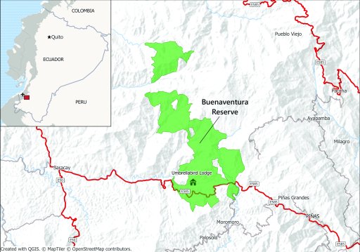Buenaventura Reserve. Map by Marcelo Tognelli.