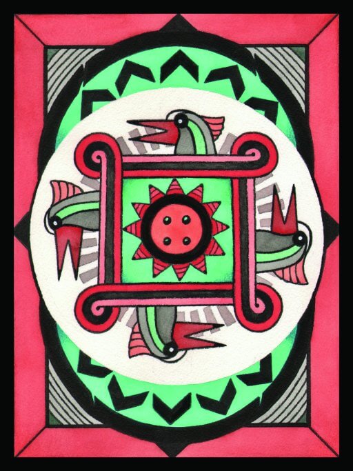 “Holy Number Four” by Karen Clarkson.