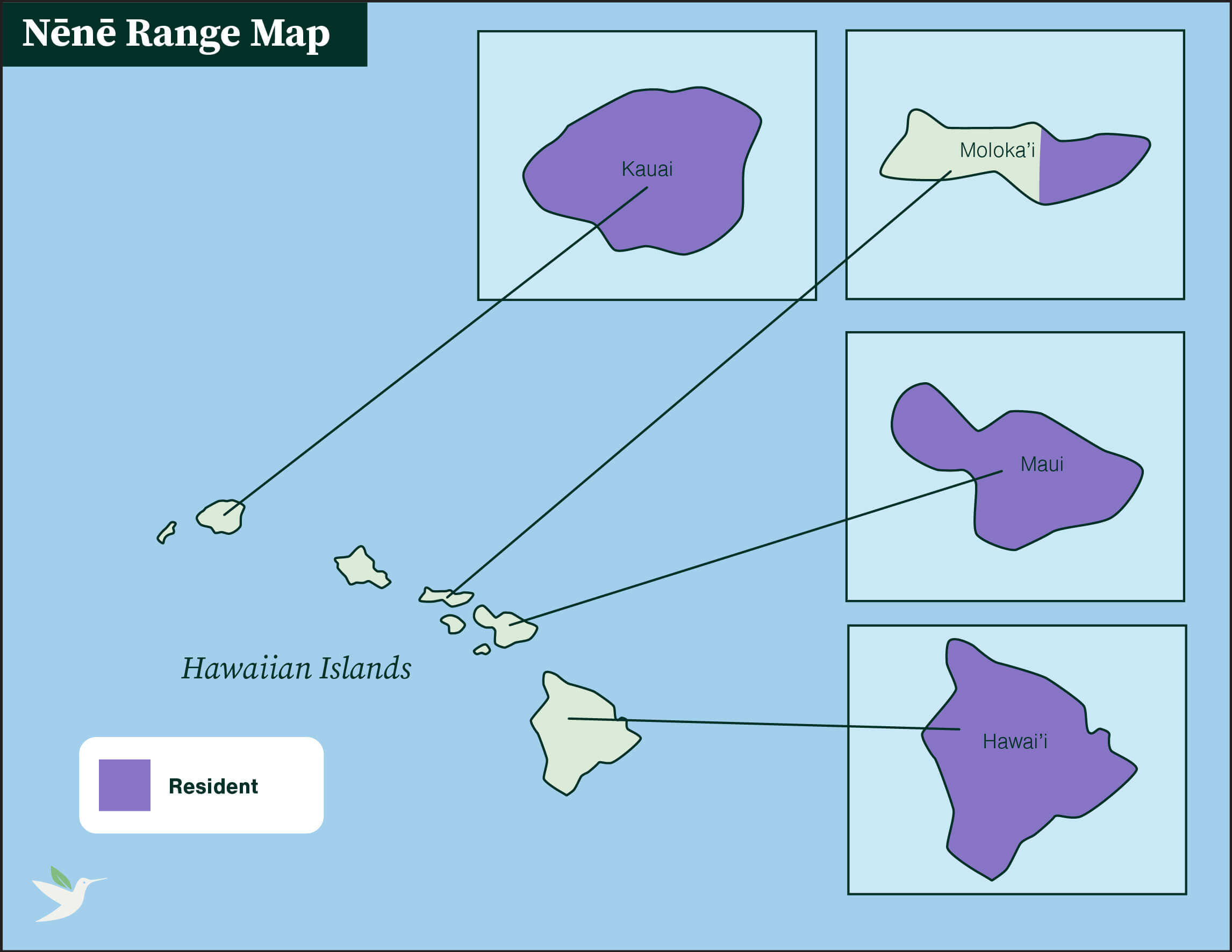 Nēnē range map by ABC