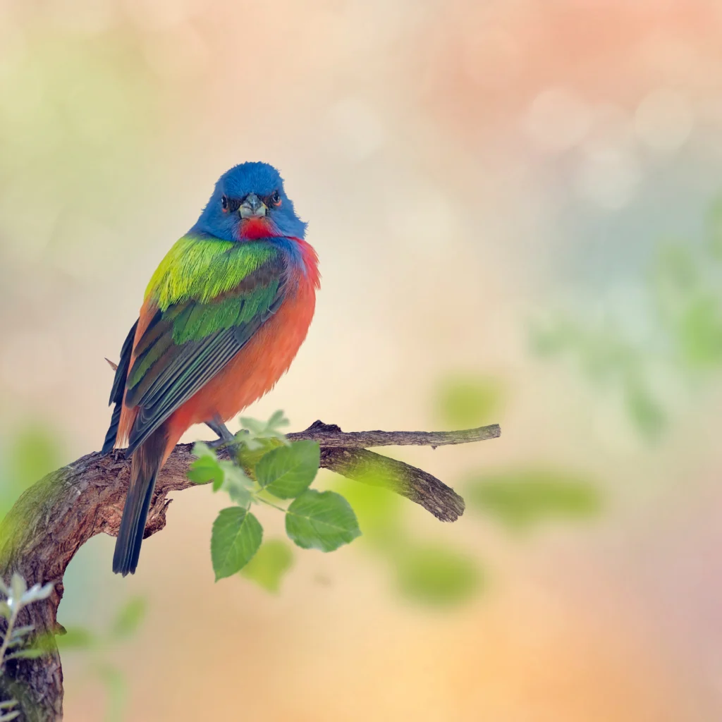 Painted Bunting by Svetlana Foote, Shutterstock.
