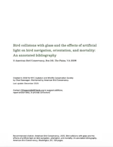 ABC Glass Collisions and Light Bibliography (December 2025)